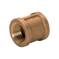 Jmf 3/8 in. FPT X 3/8 in. D FPT Brass Coupling 4506879